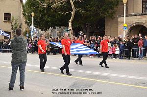 059- Rhodes- Defile Dodecanese grec